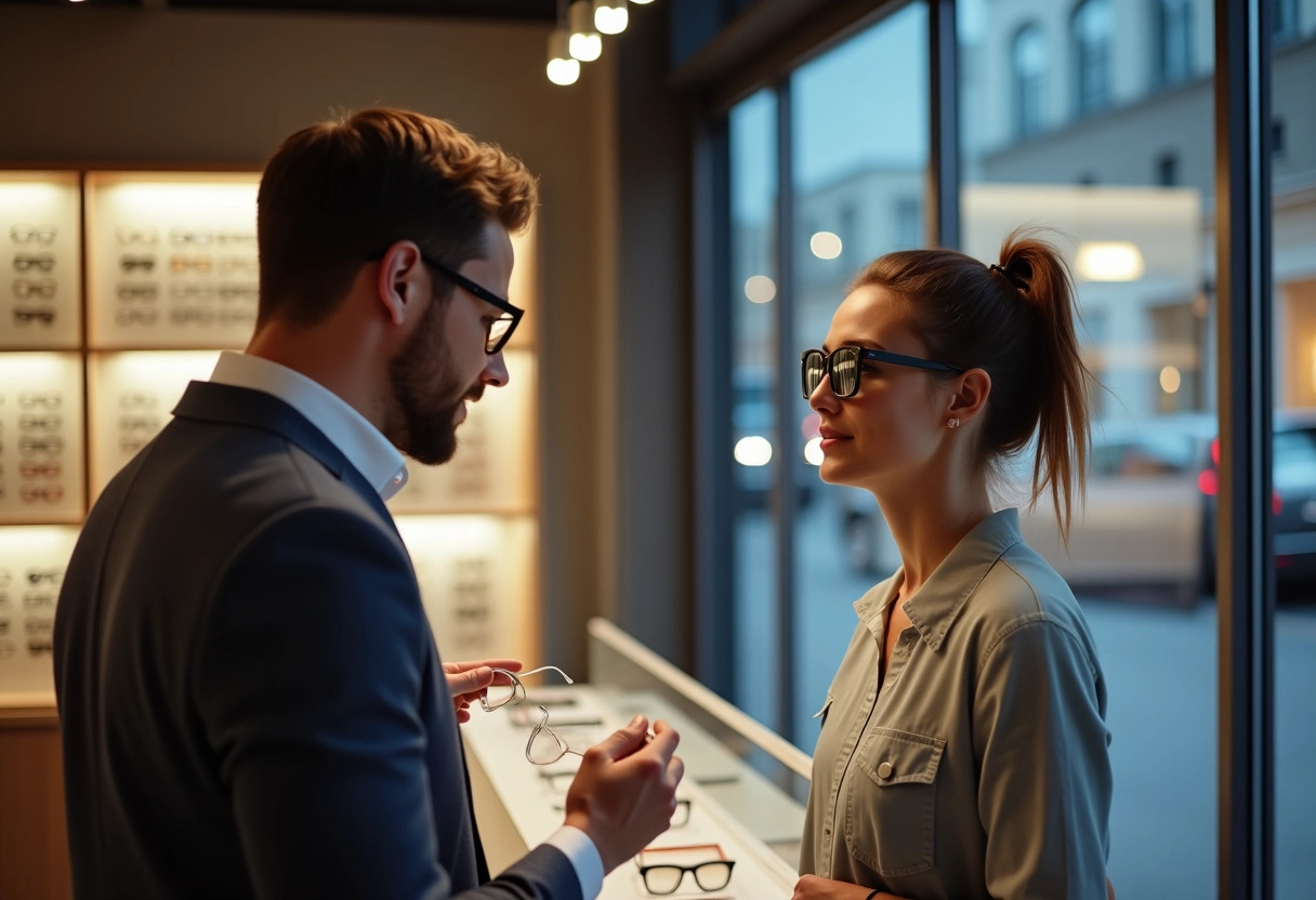 opticien lunettes