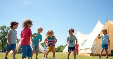 Le déroulement d'une colonie de vacances