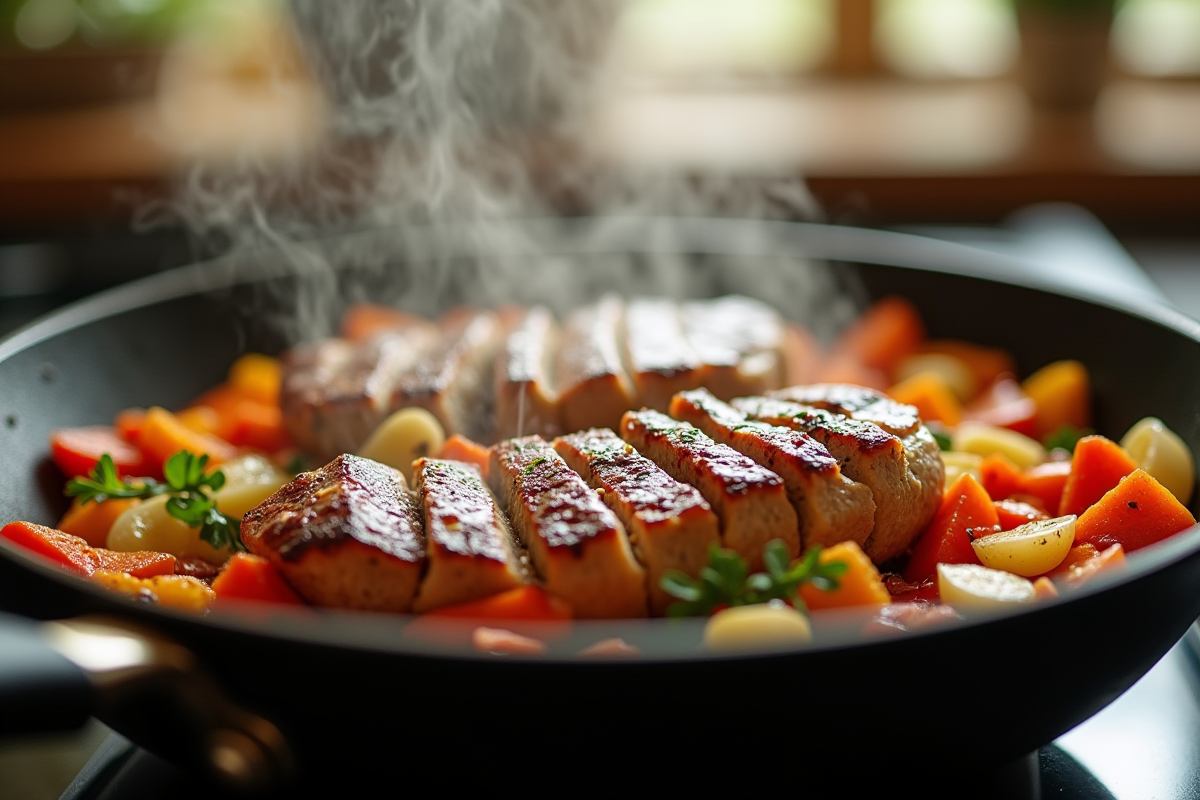 légumes canard