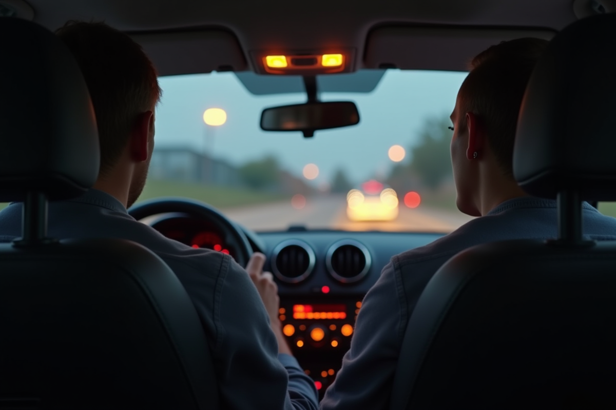 voyant voiture