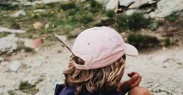 pink fitted cap